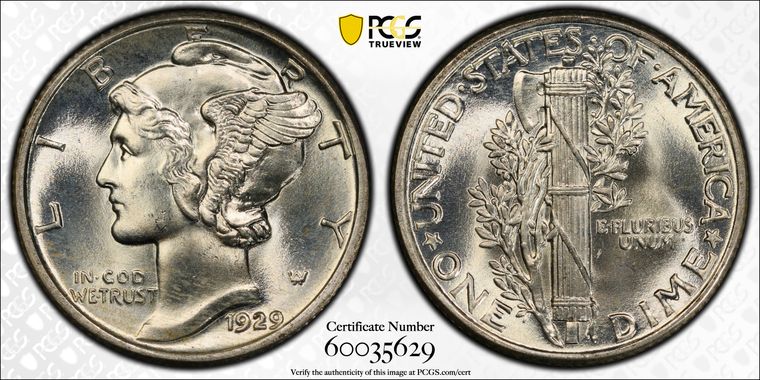 Cert 60035629 - Coin Image