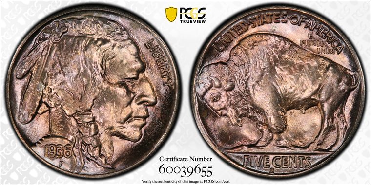 Cert 60039655 - Coin Image