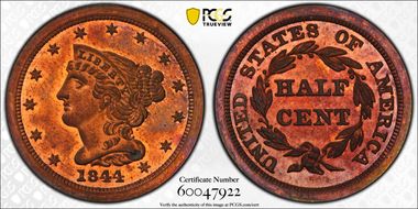 1844 1/2C Original PR64RB