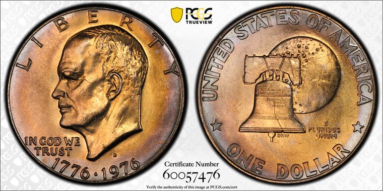 Cert 60057476 - Coin Image