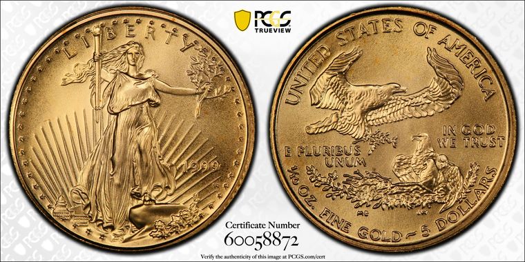 Cert 60058872 - Coin Image