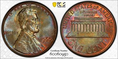1960 1C Large Date MS65BN