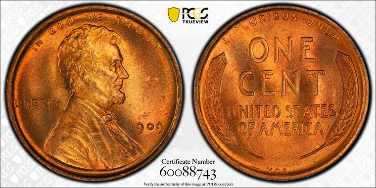 Cert 60088743 - Coin Image