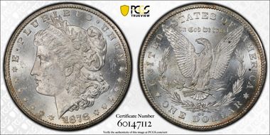 1878-CC $1 MS62