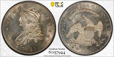 1825/4/(2) 25C B-2 MS64