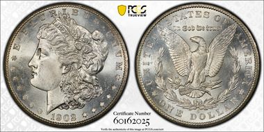 1902-S $1 MS66