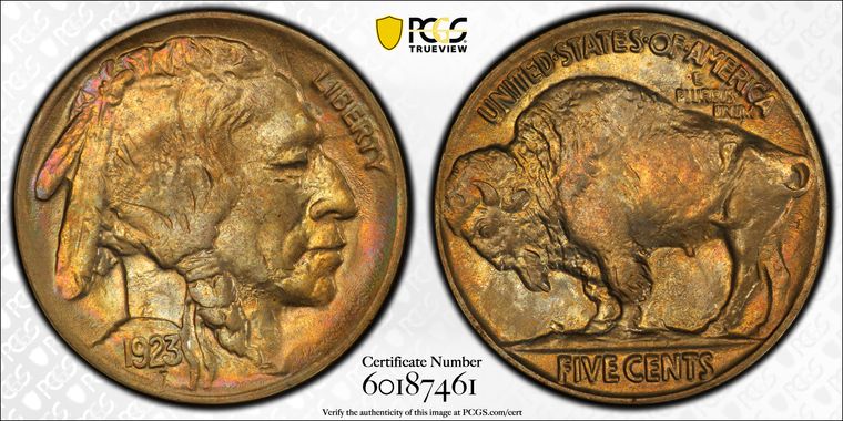 Cert 60187461 - Coin Image