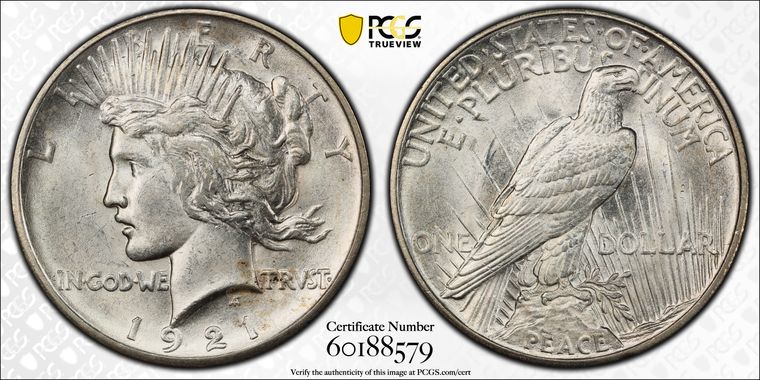 Cert 60188579 - Coin Image