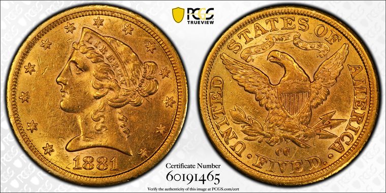 Cert 60191465 - Coin Image