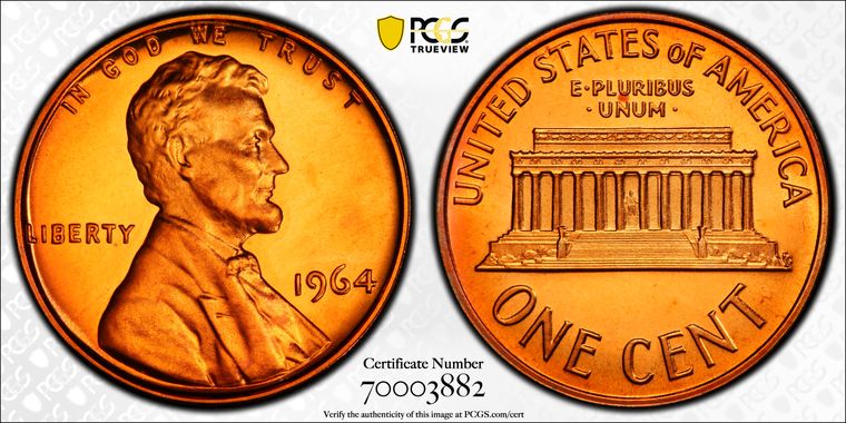 Cert 70003882 - Coin Image