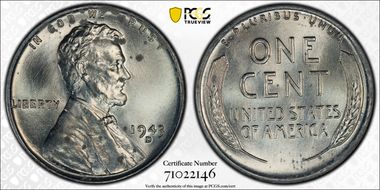 1943-D 1C N1