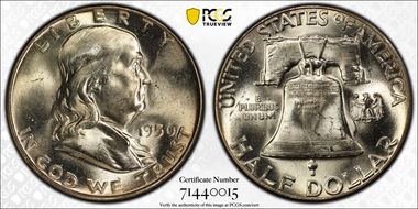 1950 50C "Booger Variety" FS-402a MS65FBL