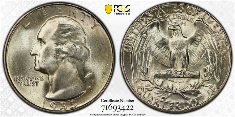 Cert 71693422 - Coin Image