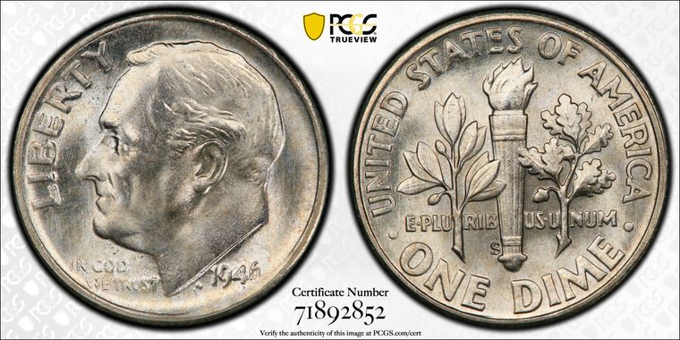 Cert 71892852 - Coin Image