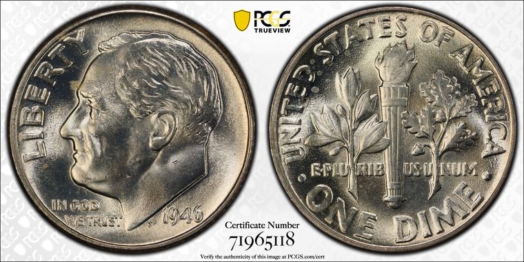 Cert 71965118 - Coin Image