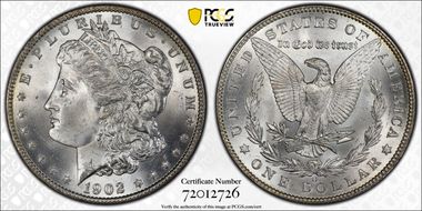 1902-O $1 MS65+