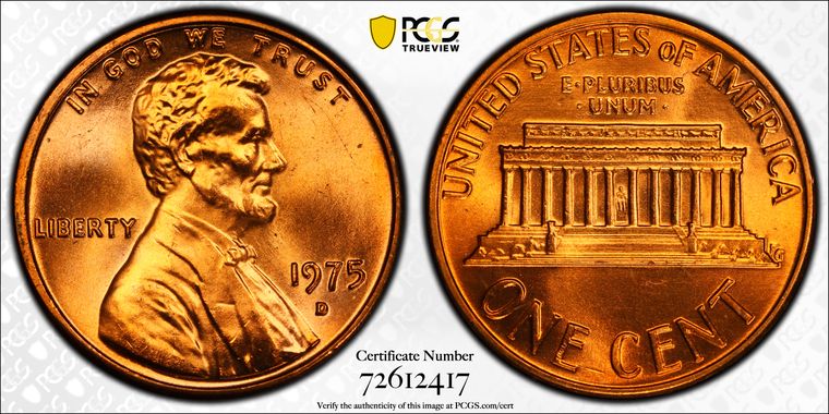 Cert 72612417 - Coin Image