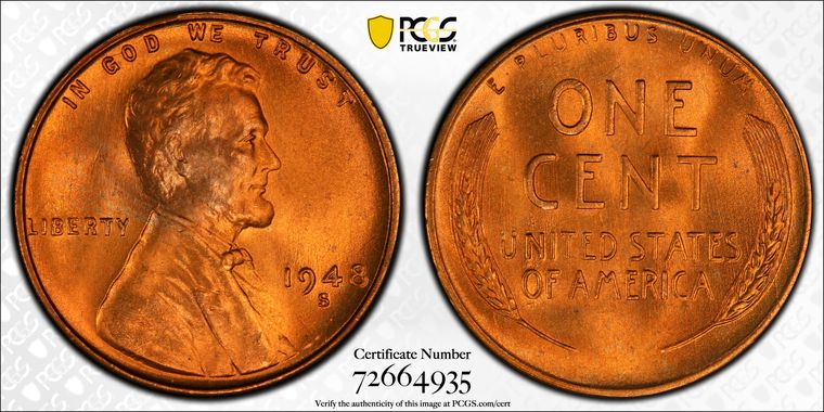 Cert 72664935 - Coin Image