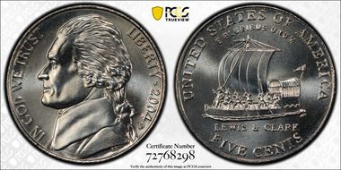 2004-D 5C Keel Boat MS68