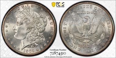 1901-S $1 MS65+