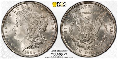 1898 $1 MS65