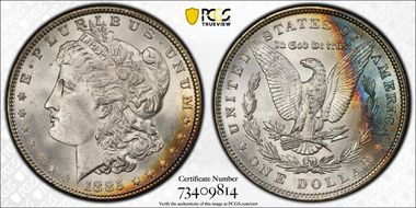 1885 $1 MS63