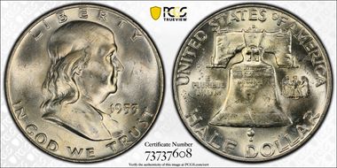 1953-D 50C "Bugs Bunny" FS-401 MS64FBL