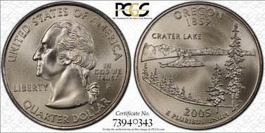 2005-P 25C Oregon Satin Finish SP70