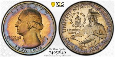 1976-S 25C Clad PR69DCAM