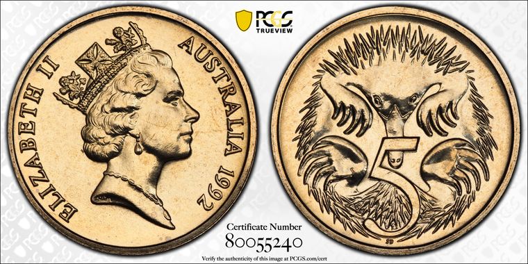 Cert 80055240 - Coin Image