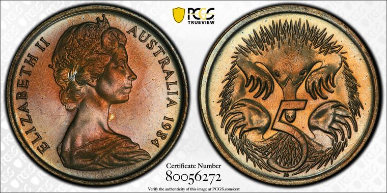 Cert 80056272 - Coin Image