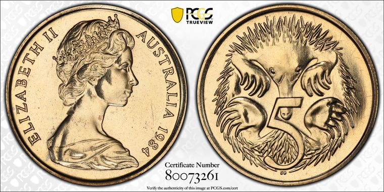 Cert 80073261 - Coin Image