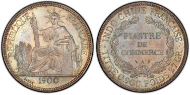1900-A Piastre Lec-282 MS63