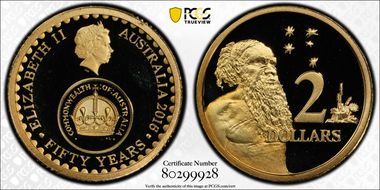 2016 $2 50 Yrs Decimal Currency PR70DCAM