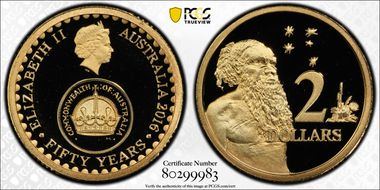 2016 $2 50 Yrs Decimal Currency PR69DCAM