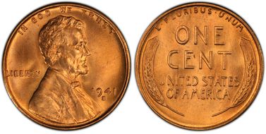 1941-S 1C MS67RD