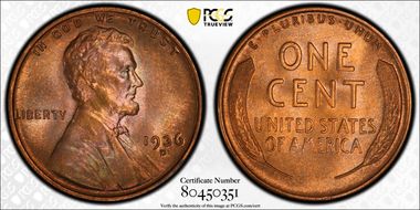 1936-D 1C MS65RB