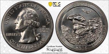 2016-S 25C Shawnee NP MS67