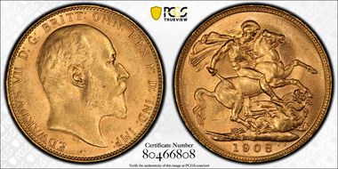 1908-P Sov S-3972 MS64