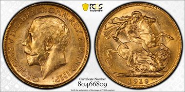 1919-P Sov S-4001 MS64