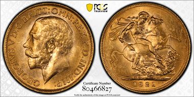 1921-P Sov S-4001 MS62