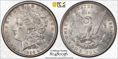 1896 $1 MS61