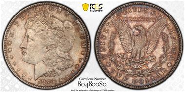 1886 $1 MS63