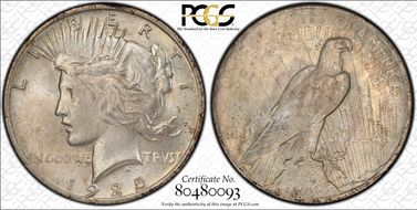 1925 $1 MS63