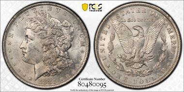 1883-O $1 MS61