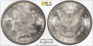1904-O $1 MS62