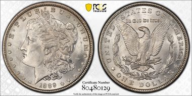 1889 $1 MS63