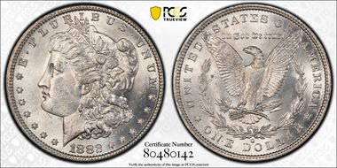 1882-O $1 MS64