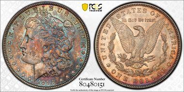1888 $1 MS64