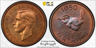 1950 1/4D S-4119 PR65RB